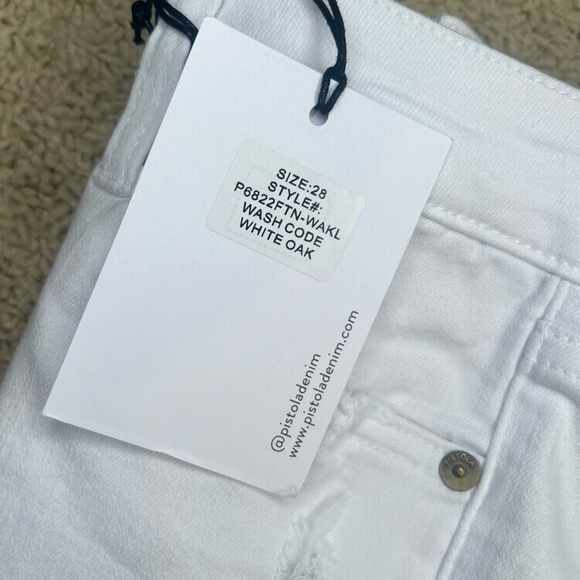 NWTA. Pistola White denim. Size 28/6. Stretch. - Picture 3 of 7